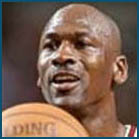Portrait of Michael Jordan - Lion personality
