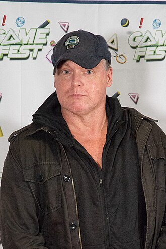 Portrait of Michael Shanks - Dog personality