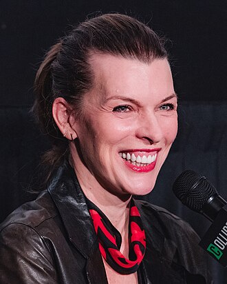 Portrait of Milla Jovovich - Wild Cat personality
