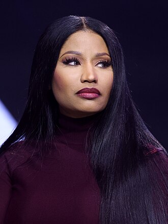 Portrait of Nicki Minaj - Peacock personality