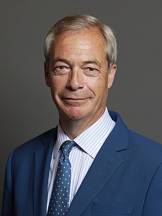 Portrait of Nigel Farage - Rooster personality