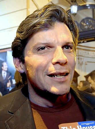 Portrait of Nigel Harman - Peacock personality