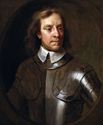 Portrait of Oliver Cromwell - Badger personality