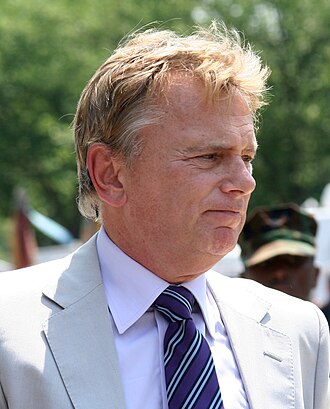 Portrait of Pat Sajak - Rooster personality