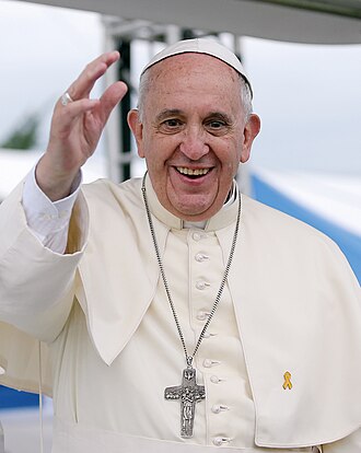 Portrait of Pope Francis - Elephant personality