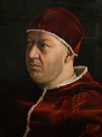 Portrait of Pope Leo X - Elephant personality