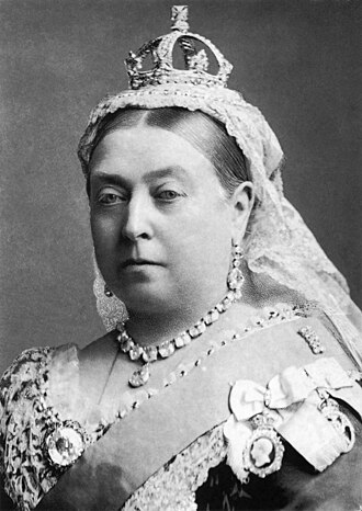 Portrait of Queen Victoria - Bison personality