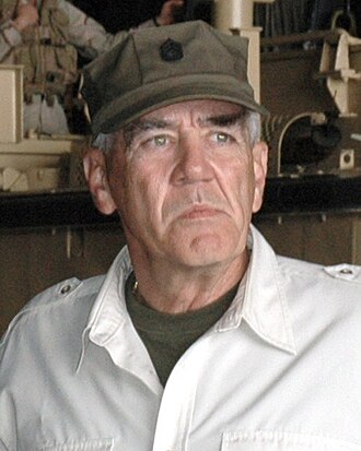 Portrait of R. Lee Ermey - Rhino personality