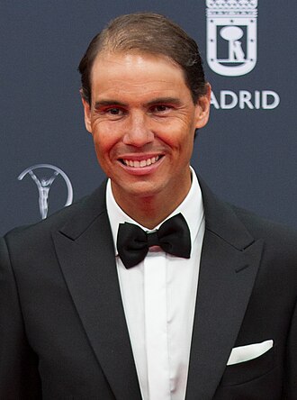Portrait of Rafael Nadal - Tiger personality