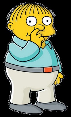 Portrait of Ralph Wiggum - Cottontail personality