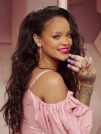 Portrait of Rihanna - Peacock personality
