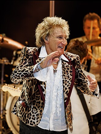 Portrait of Rod Stewart - Owl personality