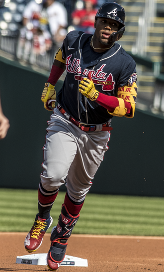 Portrait of Ronald Acuña Jr. - Sable personality