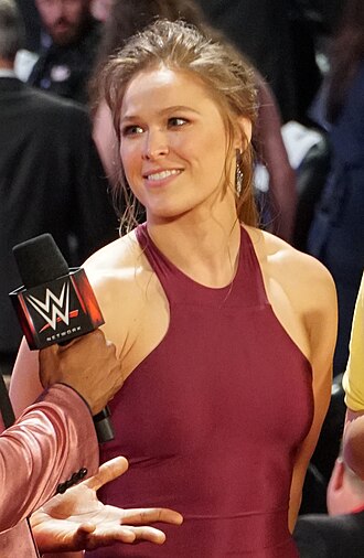 Portrait of Ronda Rousey - Badger personality