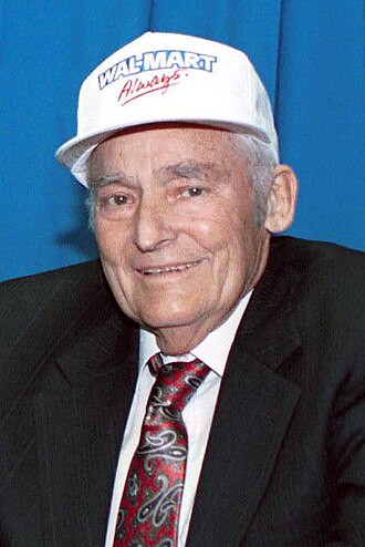 Portrait of Sam Walton - Bison personality