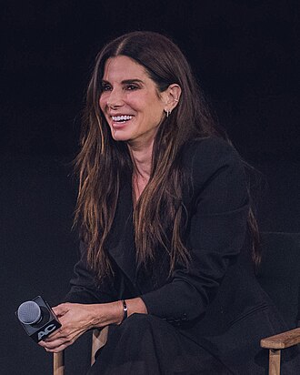 Portrait of Sandra Bullock - Dolphin personality