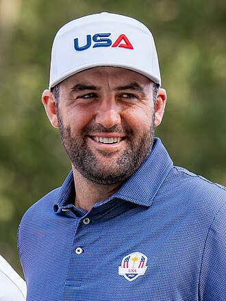 Portrait of Scottie Scheffler - Bison personality