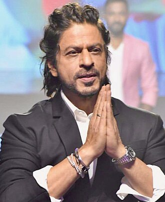 Portrait of Shah Rukh Khan - Peacock personality