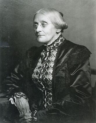 Portrait of Susan B. Anthony - Badger personality
