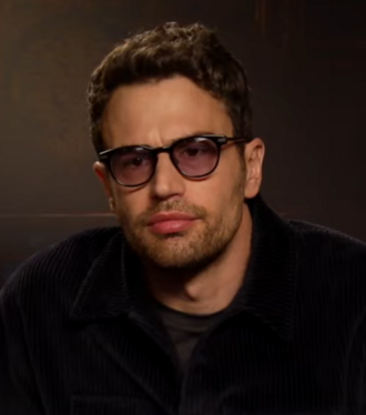 Portrait of Theo James - Wolf personality