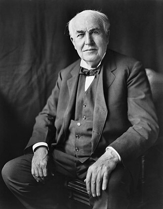 Portrait of Thomas Edison - Mole personality
