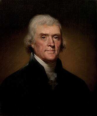 Portrait of Thomas Jefferson - Owl personality