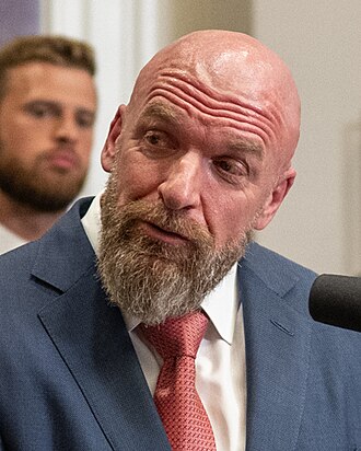 Portrait of Triple H - Lion personality