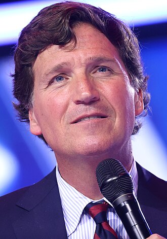 Portrait of Tucker Carlson - Wolf personality
