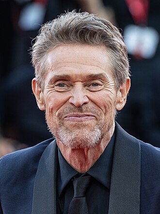 Portrait of Willem Dafoe - Snake personality