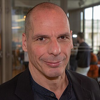 Portrait of Yanis Varoufakis - Badger personality