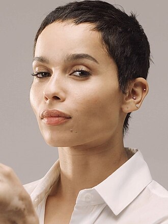Portrait of Zoë Kravitz - Wild Cat personality